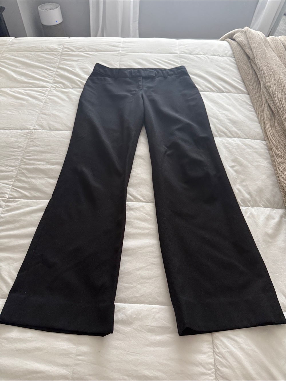 Classic Black Women's Wide-Leg Pants